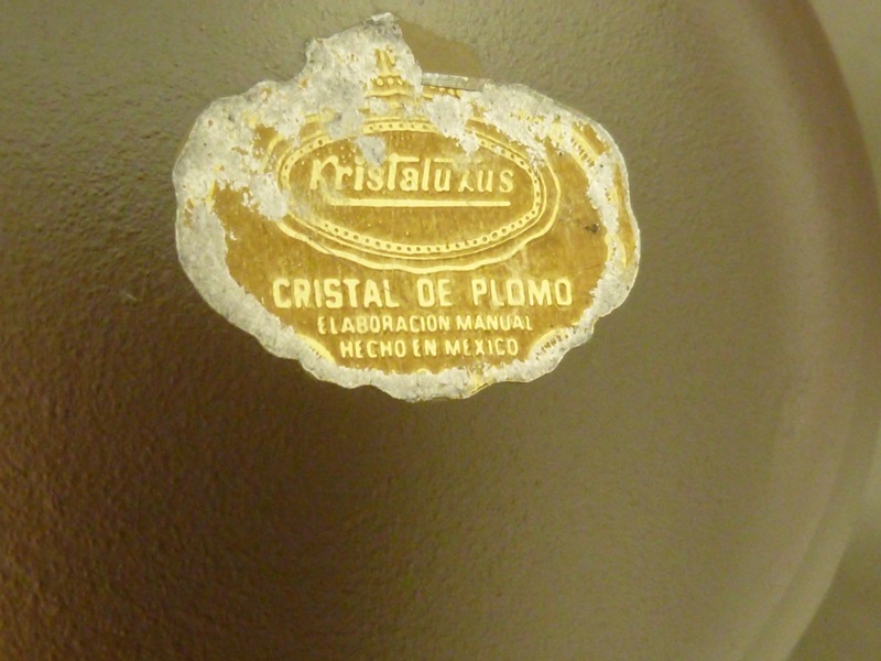 Vintage Crystal Elephant 