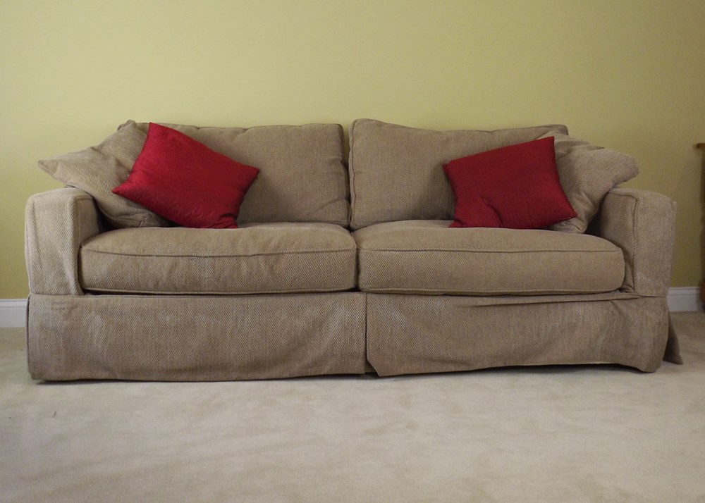 Slipcovered Sofa by Arhaus Furniture