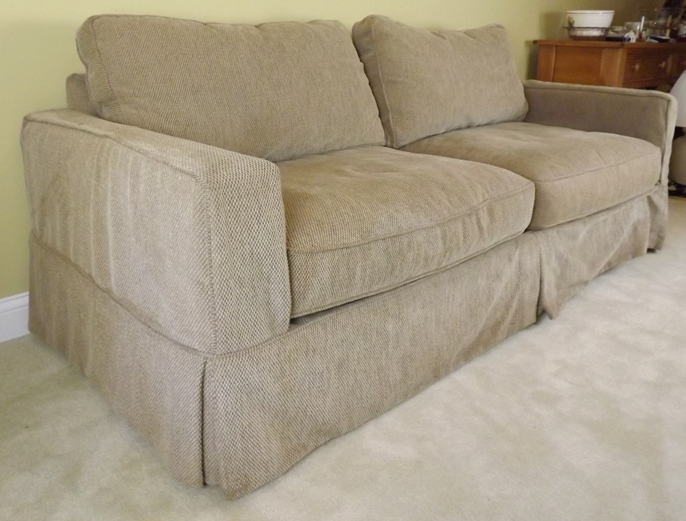 Slipcovered Sofa by Arhaus Furniture