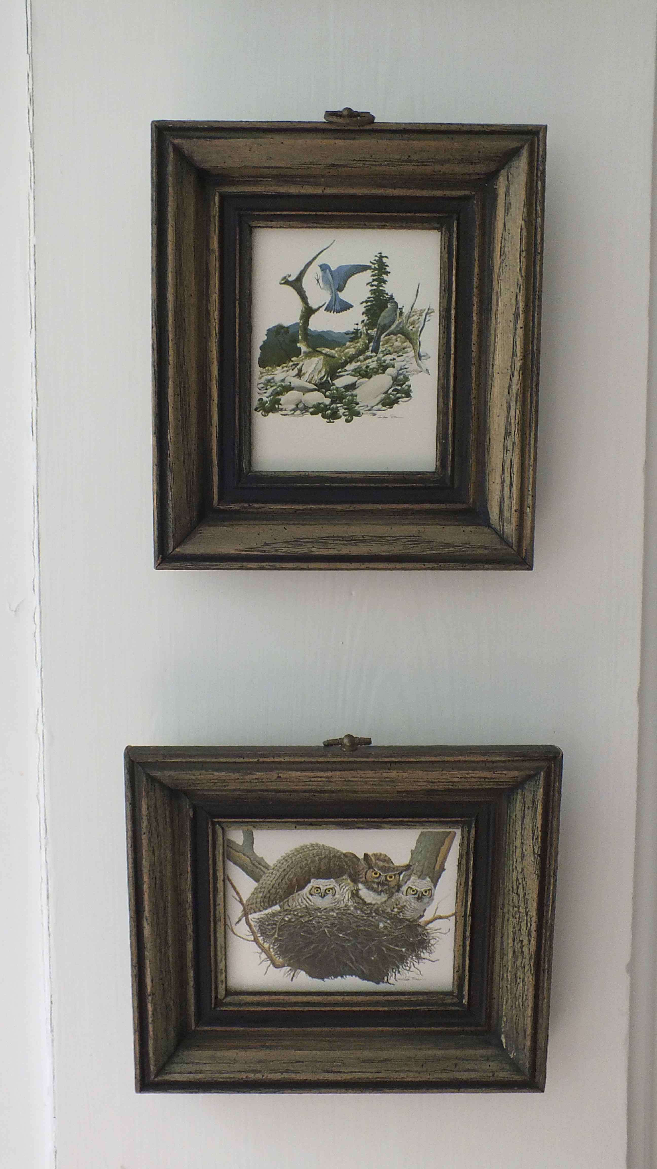 Four Richard Sloan Nature House Prints