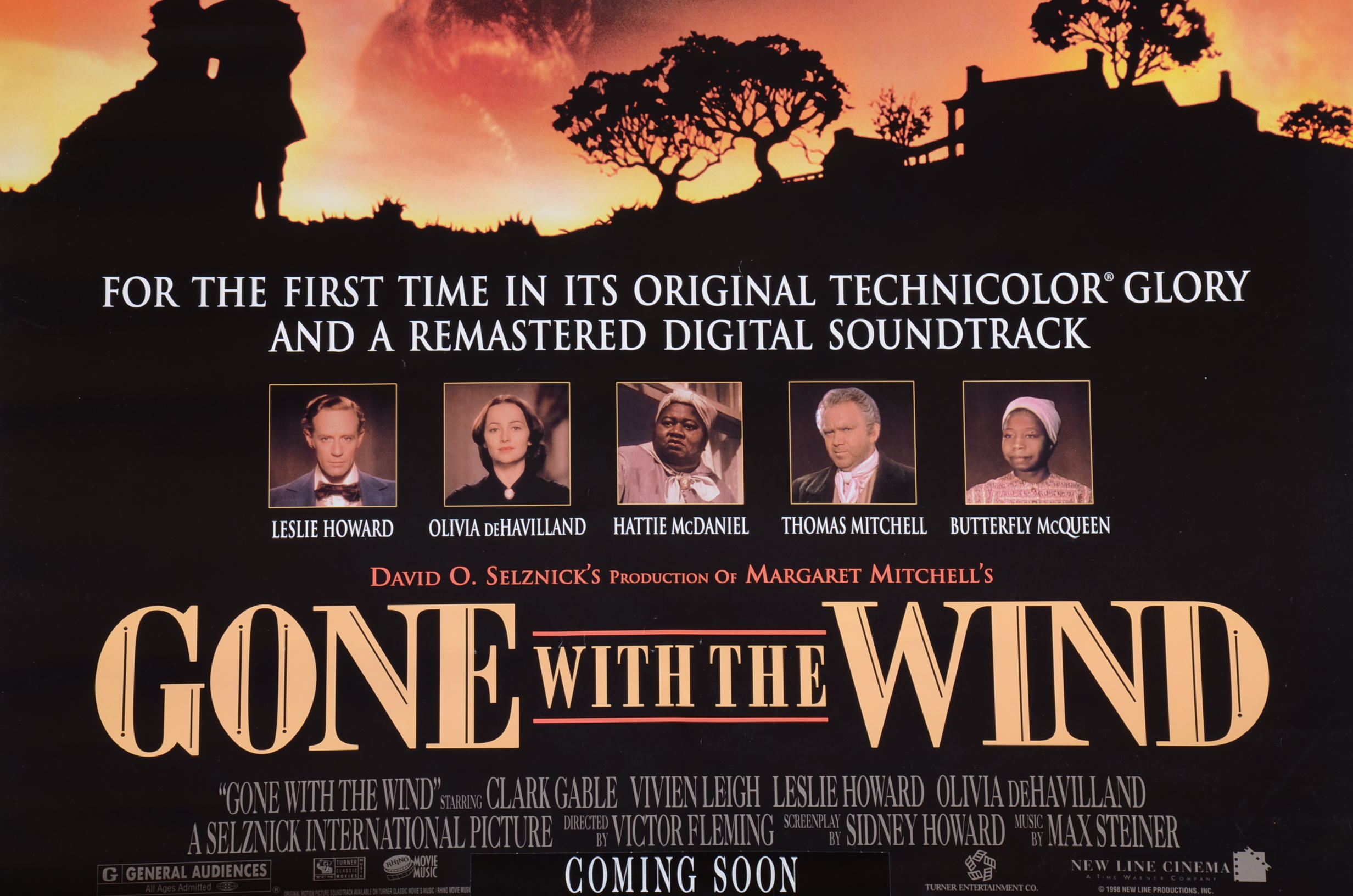 Gone With The Wind Movie Poster