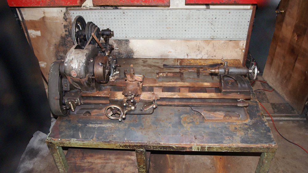 Atlas TH42 Lathe and Work Table