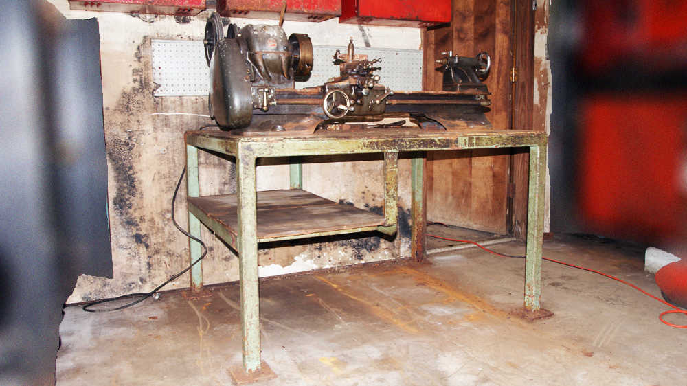 Atlas TH42 Lathe and Work Table