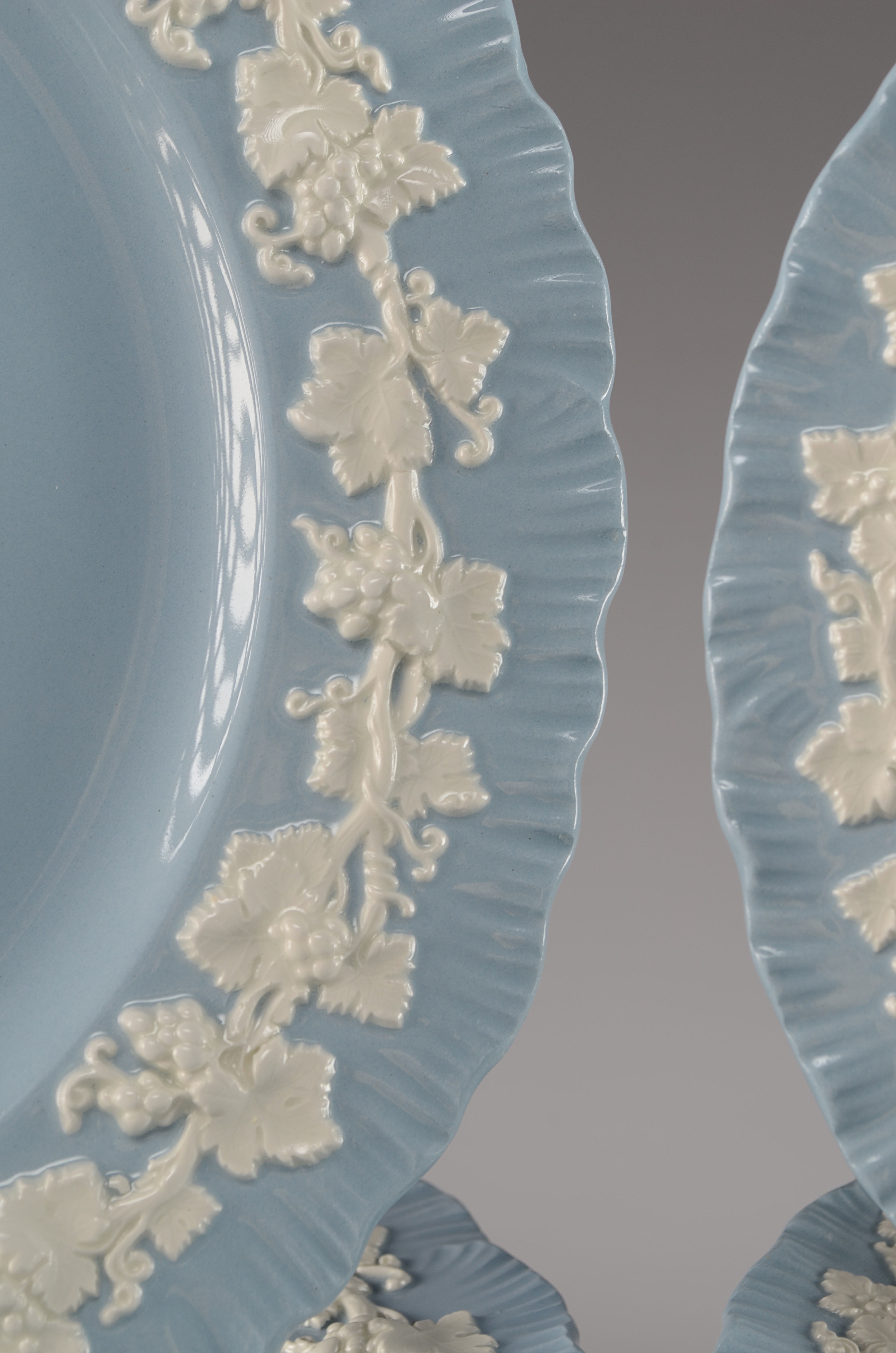 Wedgwood Embossed Queens Ware Lot