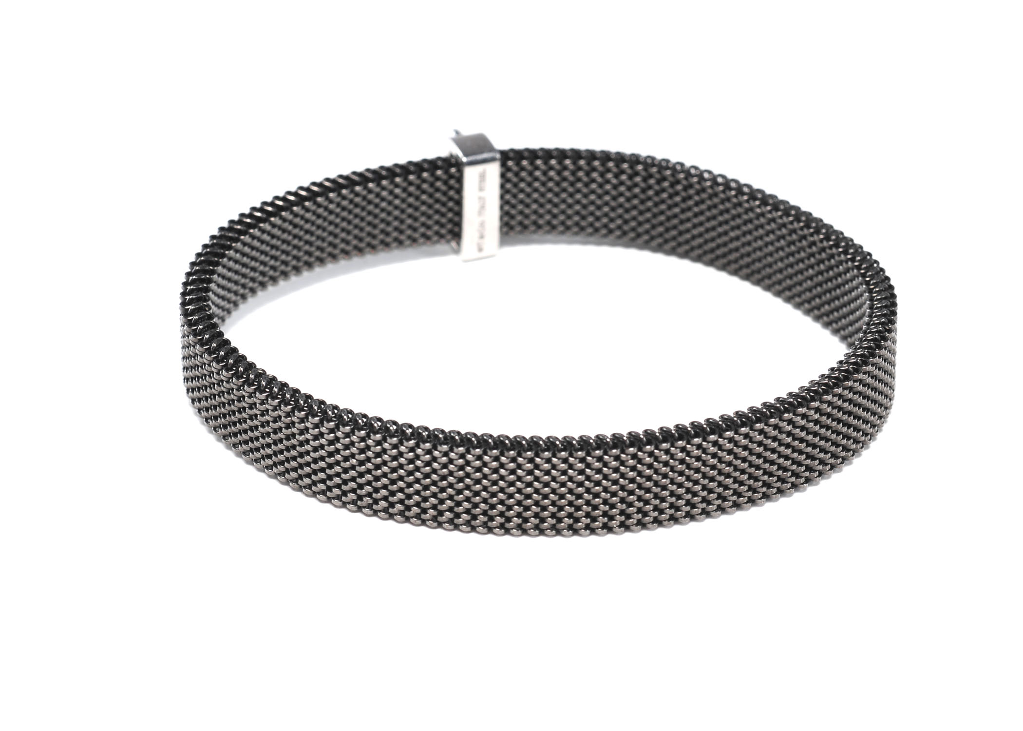 Tiffany and Co. Black Stretchable Charm Bracelet