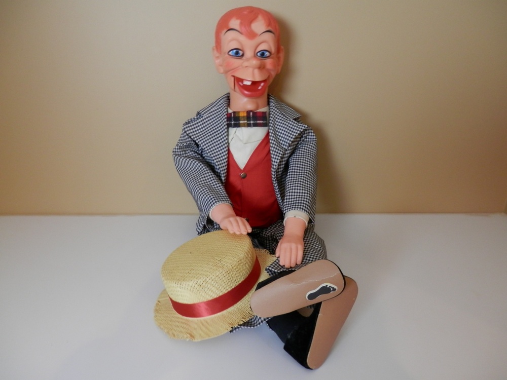 1960's Mortimer Snerd Ventriloquist Puppet Doll by Juro