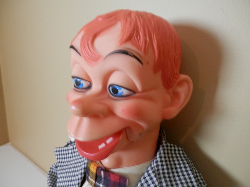 1960's Mortimer Snerd Ventriloquist Puppet Doll by Juro