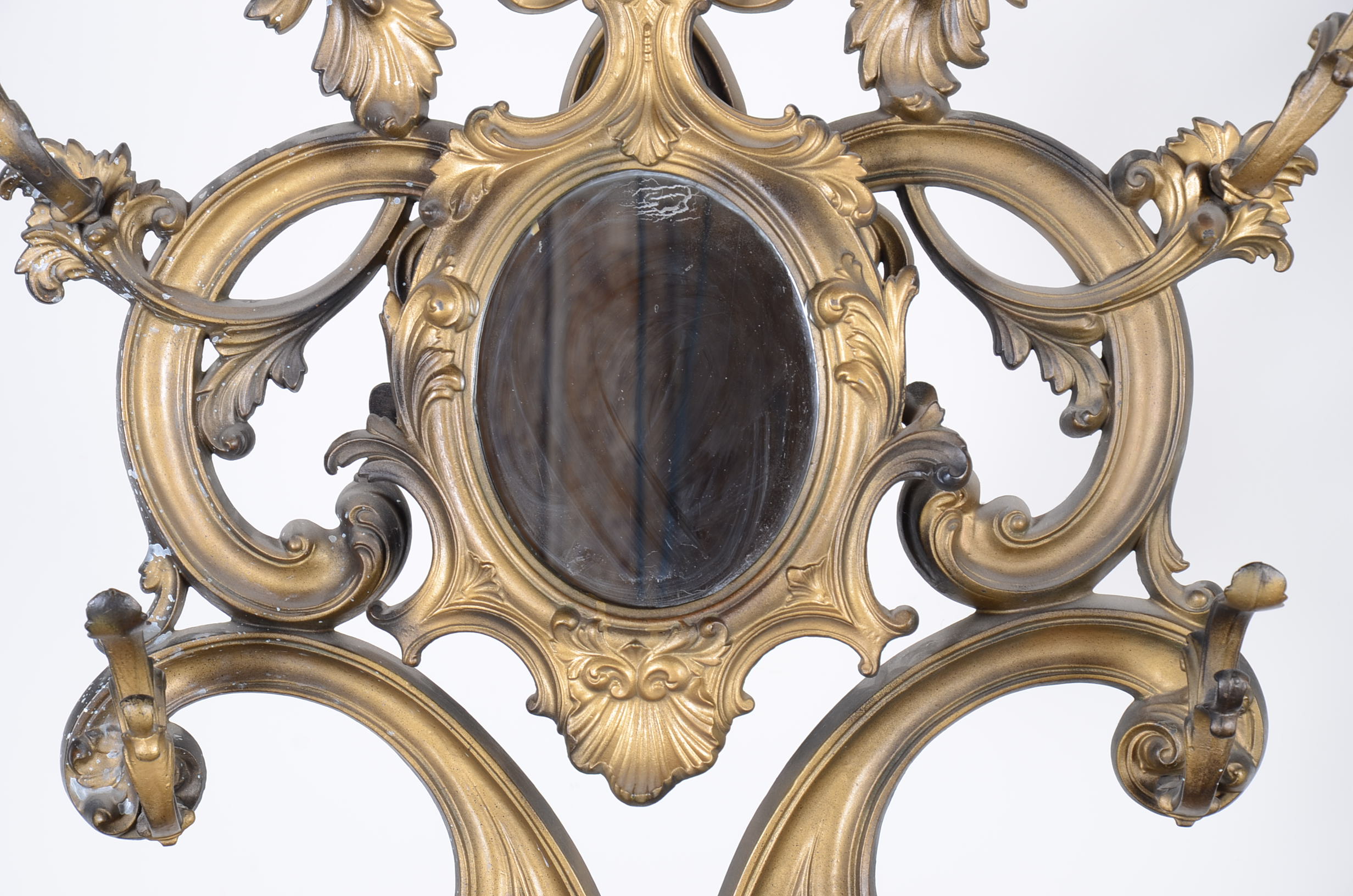 Victorian Cast Iron Hall Tree With Umbrella Stand 