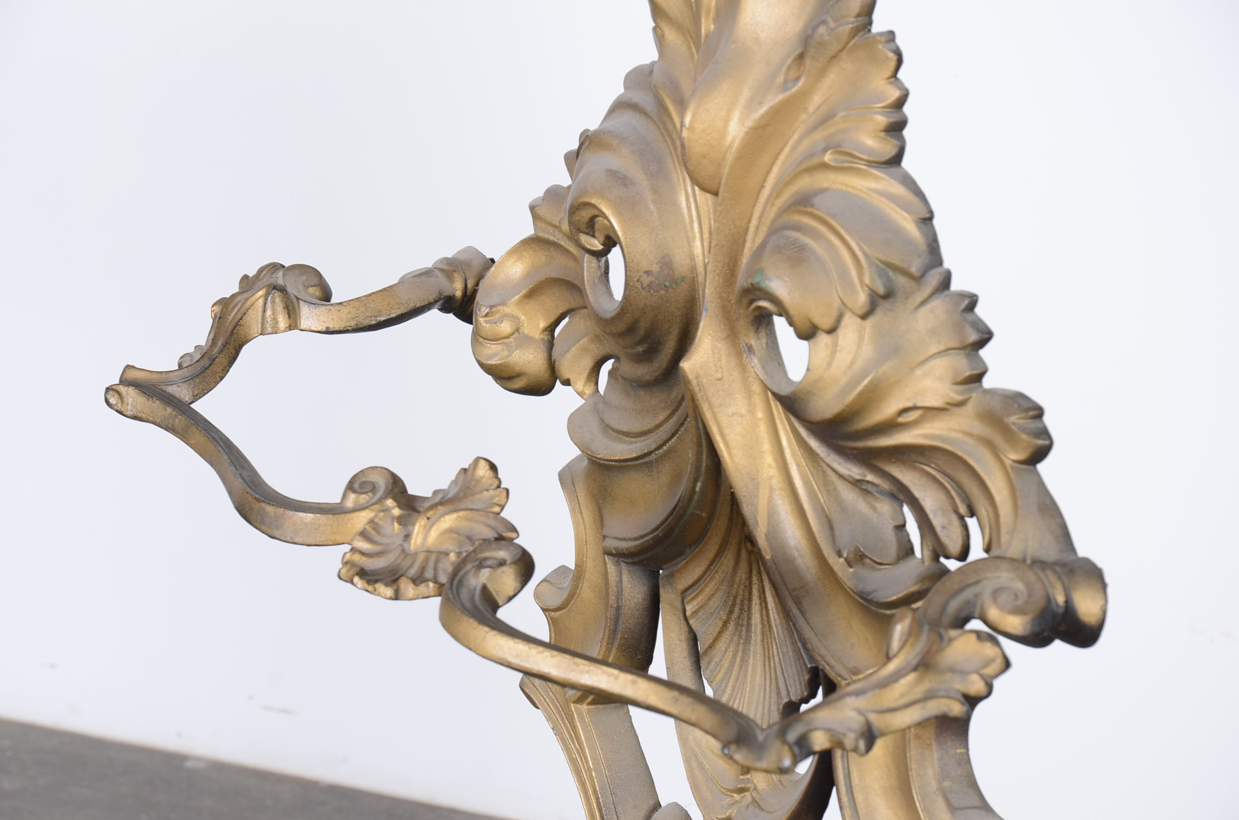 Victorian Cast Iron Hall Tree With Umbrella Stand 