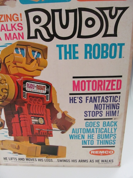 Vintage 1968 "Rudy the Robot"