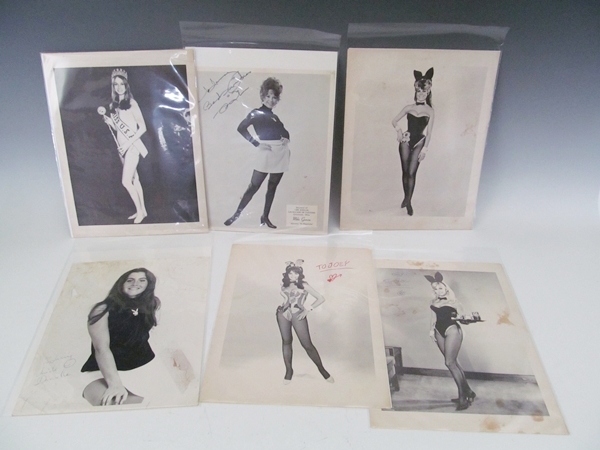Signed Playboy Playmate Photographs