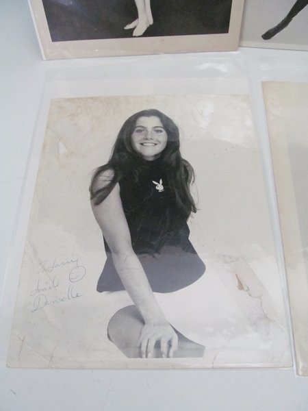 Signed Playboy Playmate Photographs