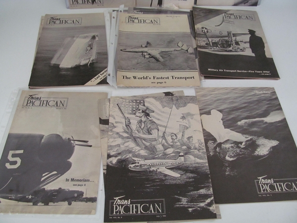 Collection of Vintage Trans-Pacifican Magazine