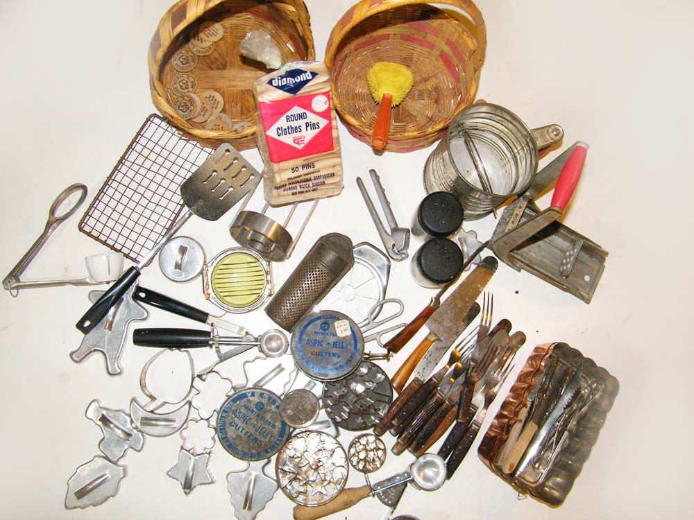 Vintage Kitchen Utensils