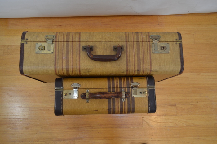 3 Vintage Suitcases
