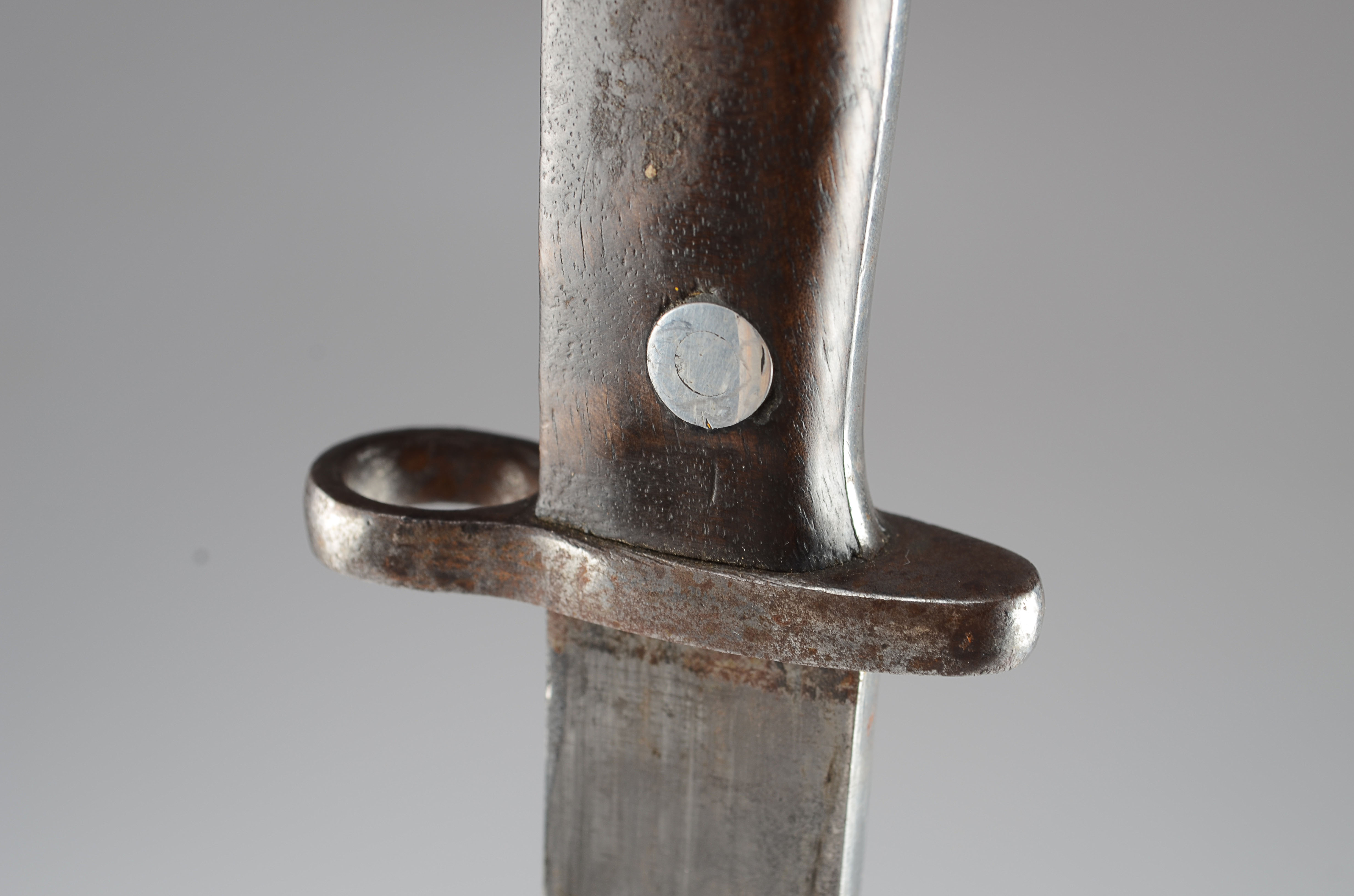 WWII Styer M12 Mannlicher / Mauser Bayonet with Scabbard. 