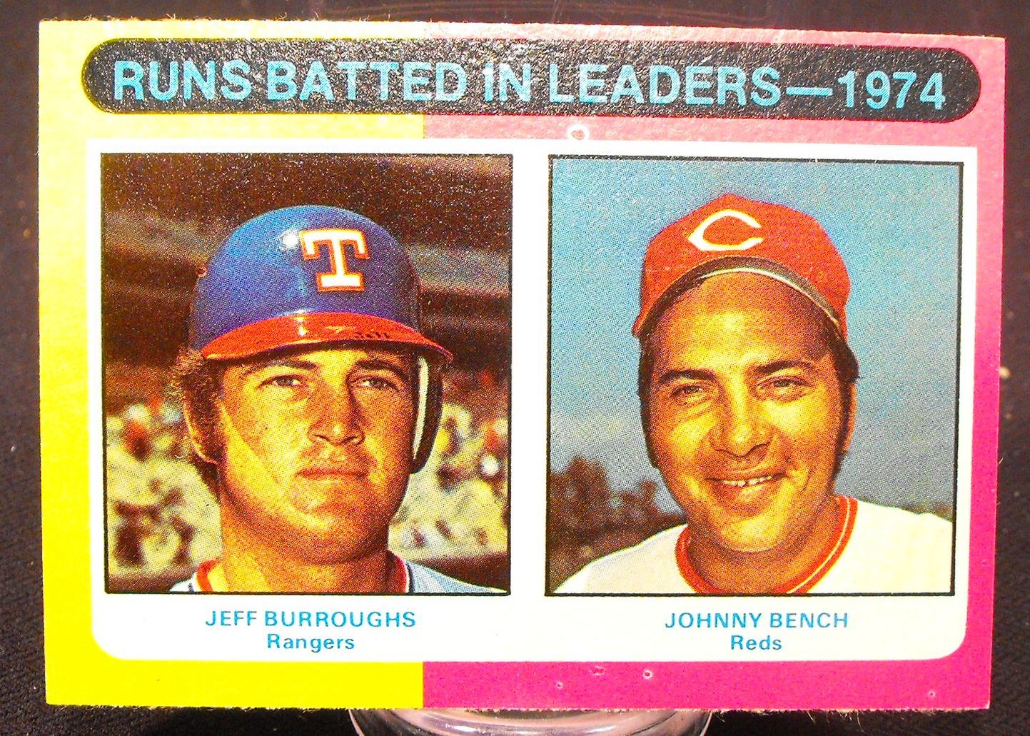 Vintage Johnny Bench Topps Baseball Cards