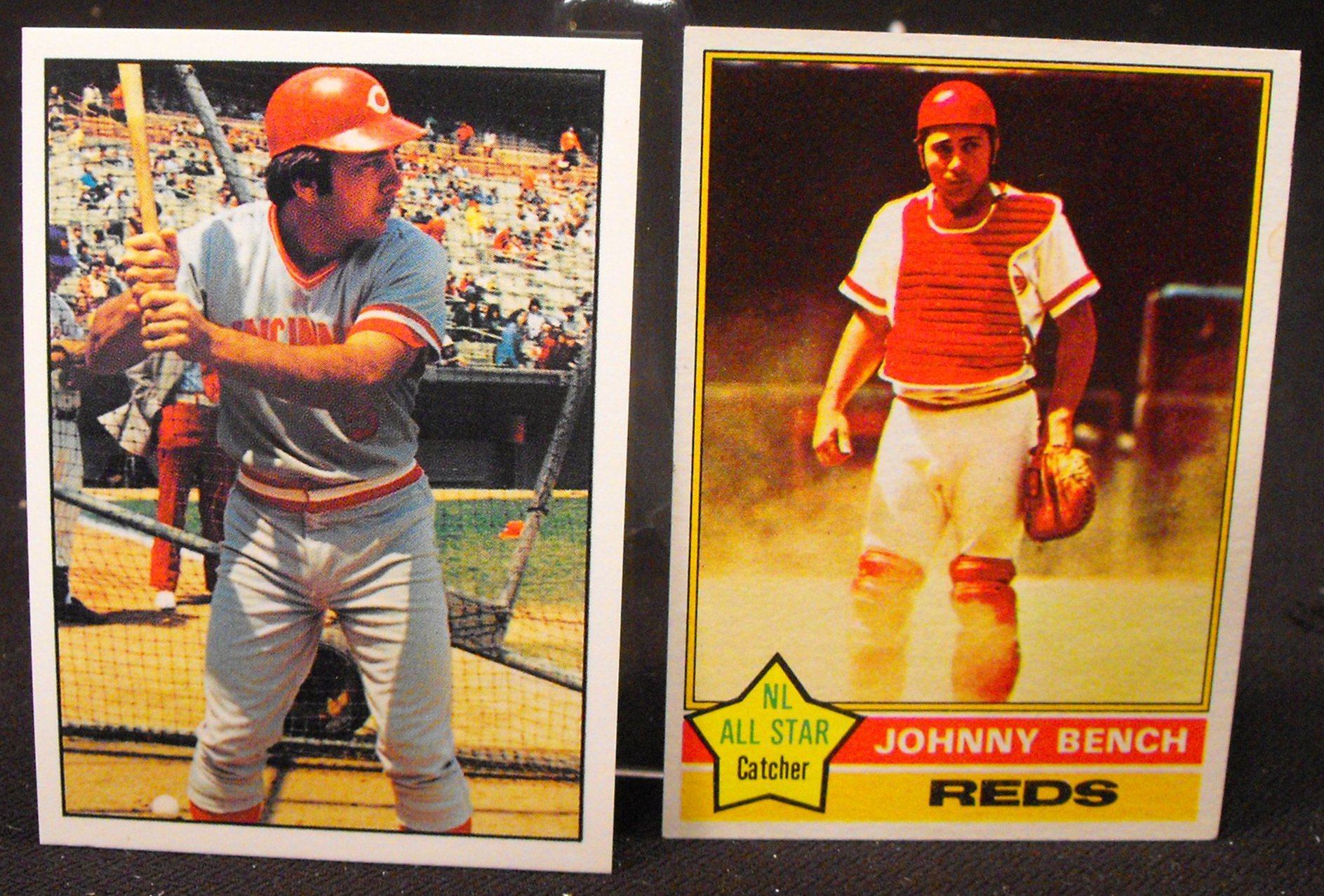 Vintage Johnny Bench Topps Baseball Cards