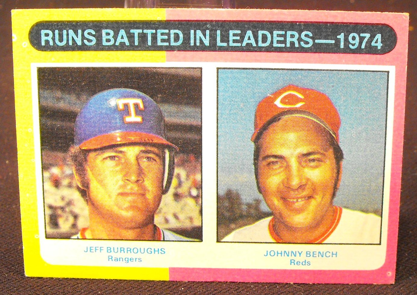 Vintage Johnny Bench Topps Baseball Cards