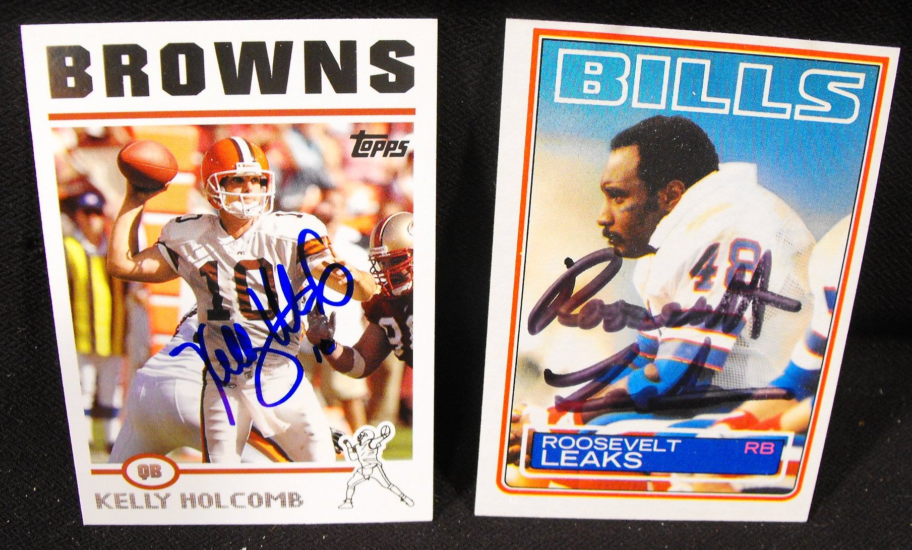 (16) Autographed NFL Football Cards