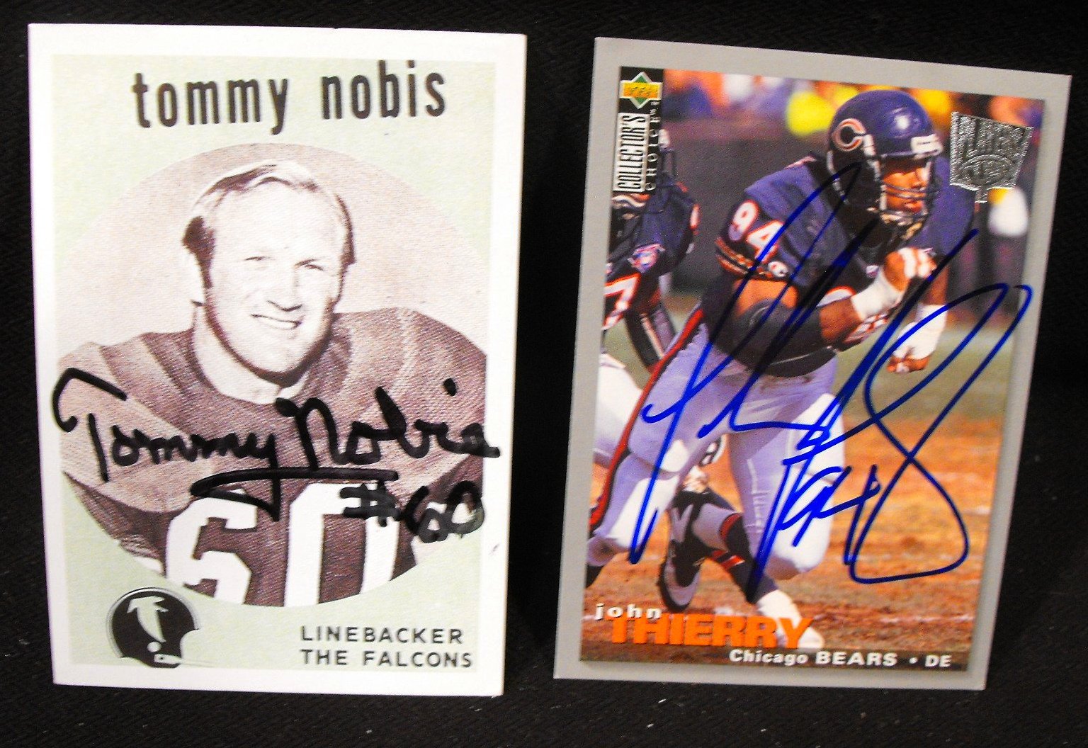 (16) Autographed NFL Football Cards