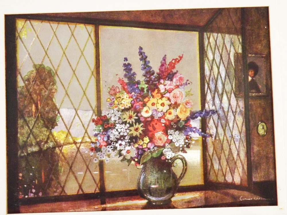 Vintage Pair of Foil Prints