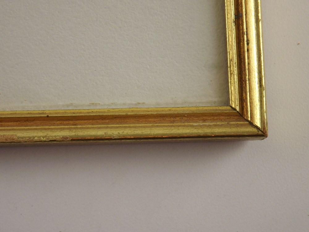 Vintage Pair of Foil Prints