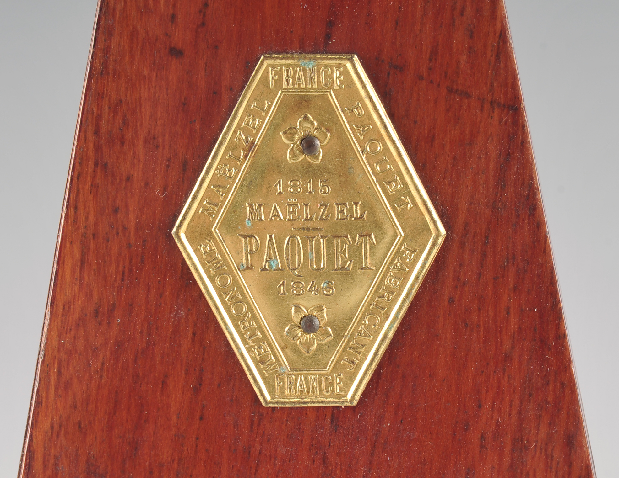 Vintage Maelzel Paquet Metronome