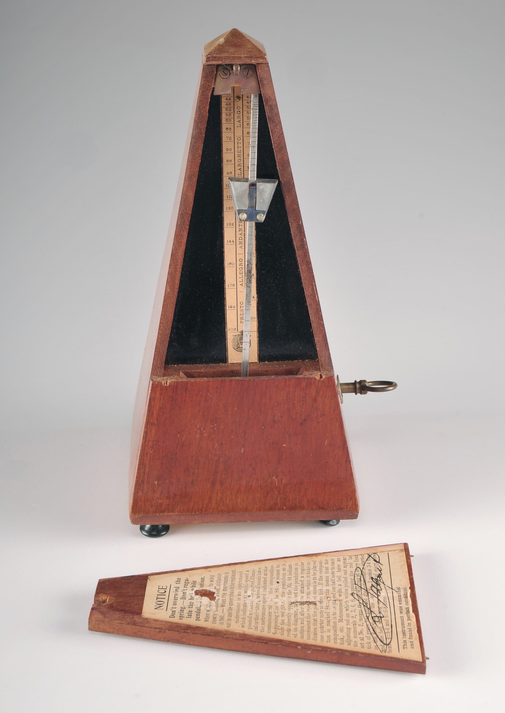 Vintage Maelzel Paquet Metronome