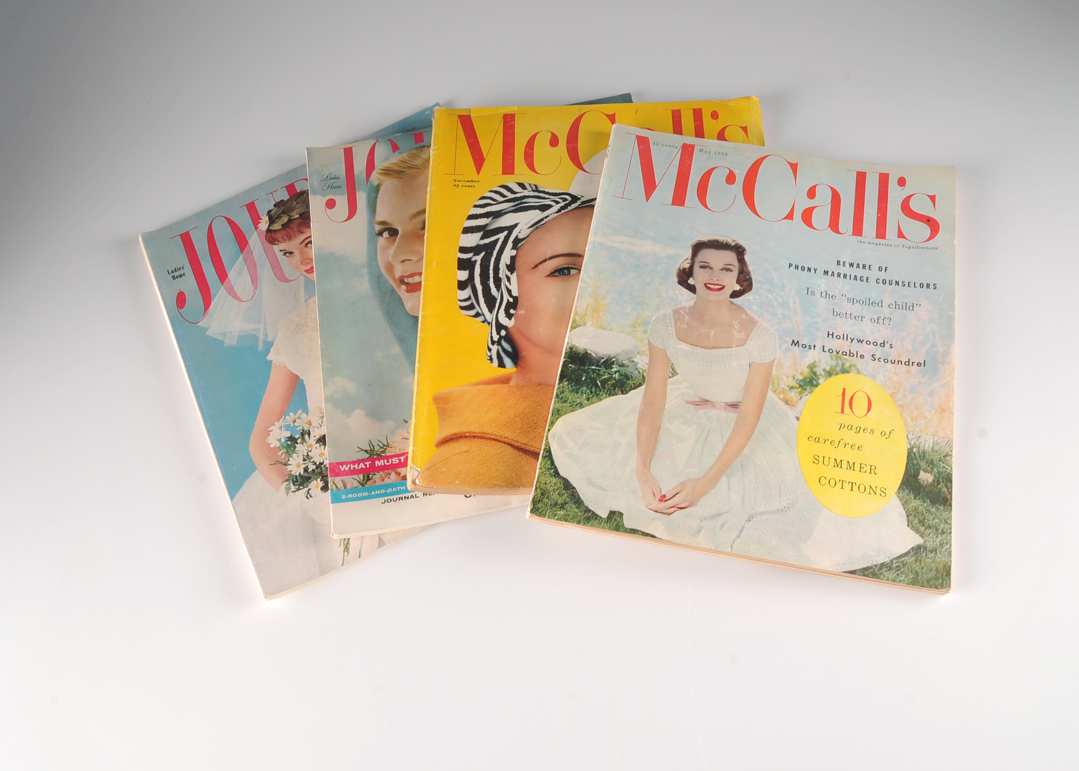 Modern Lot of 1950's Ladies Magazines