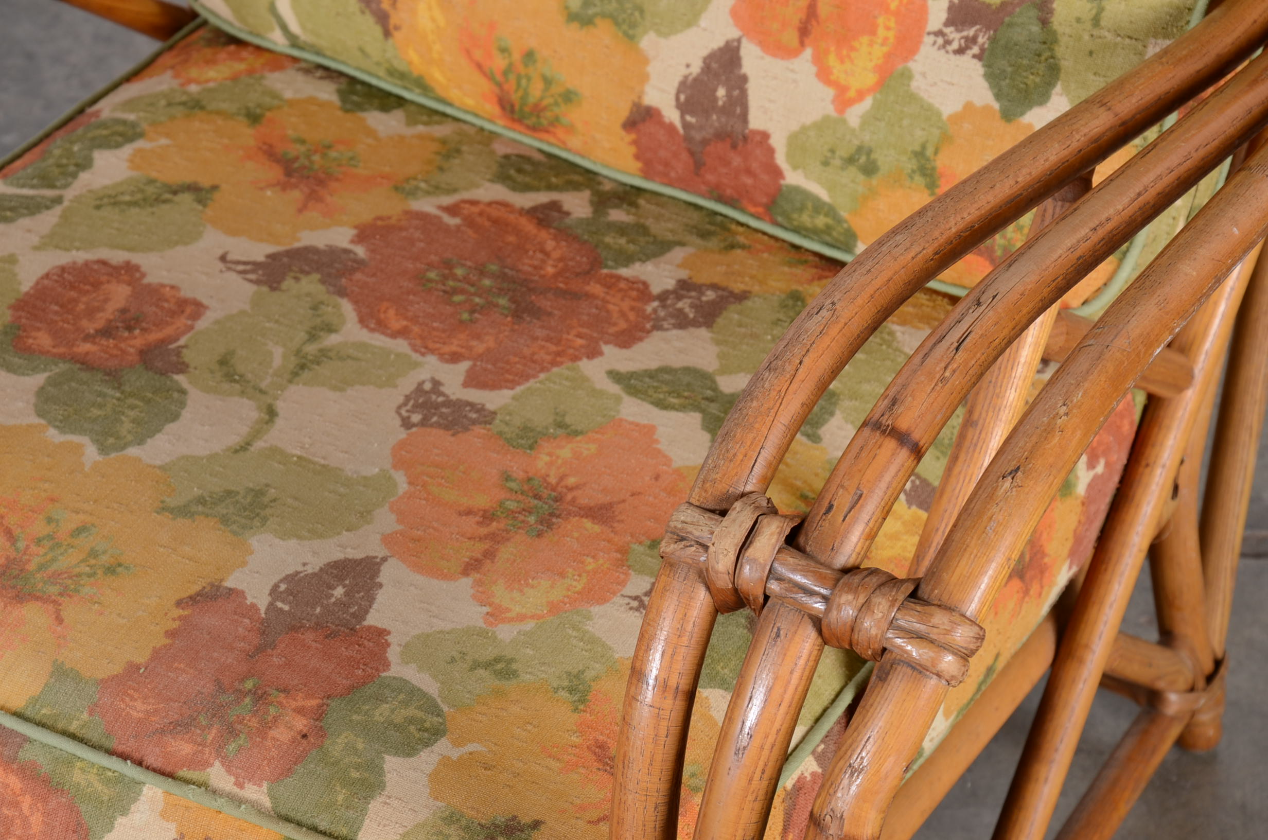 Mid Century Heywood Wakefield Rattan Patio Furniture