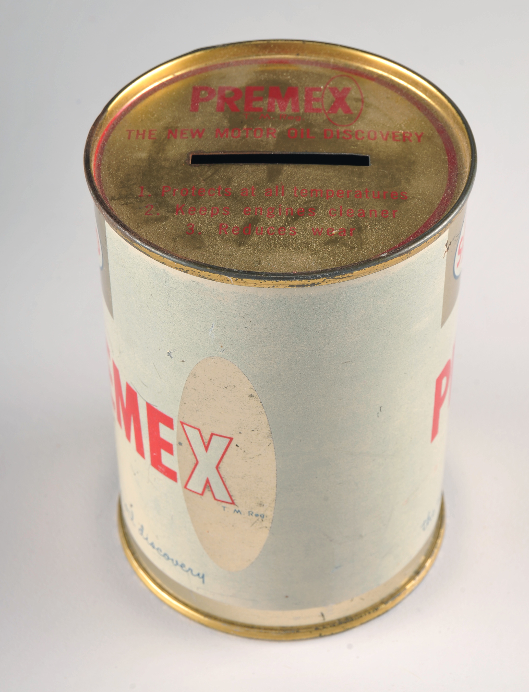 Three Antique Tins Converted into Coin Banks