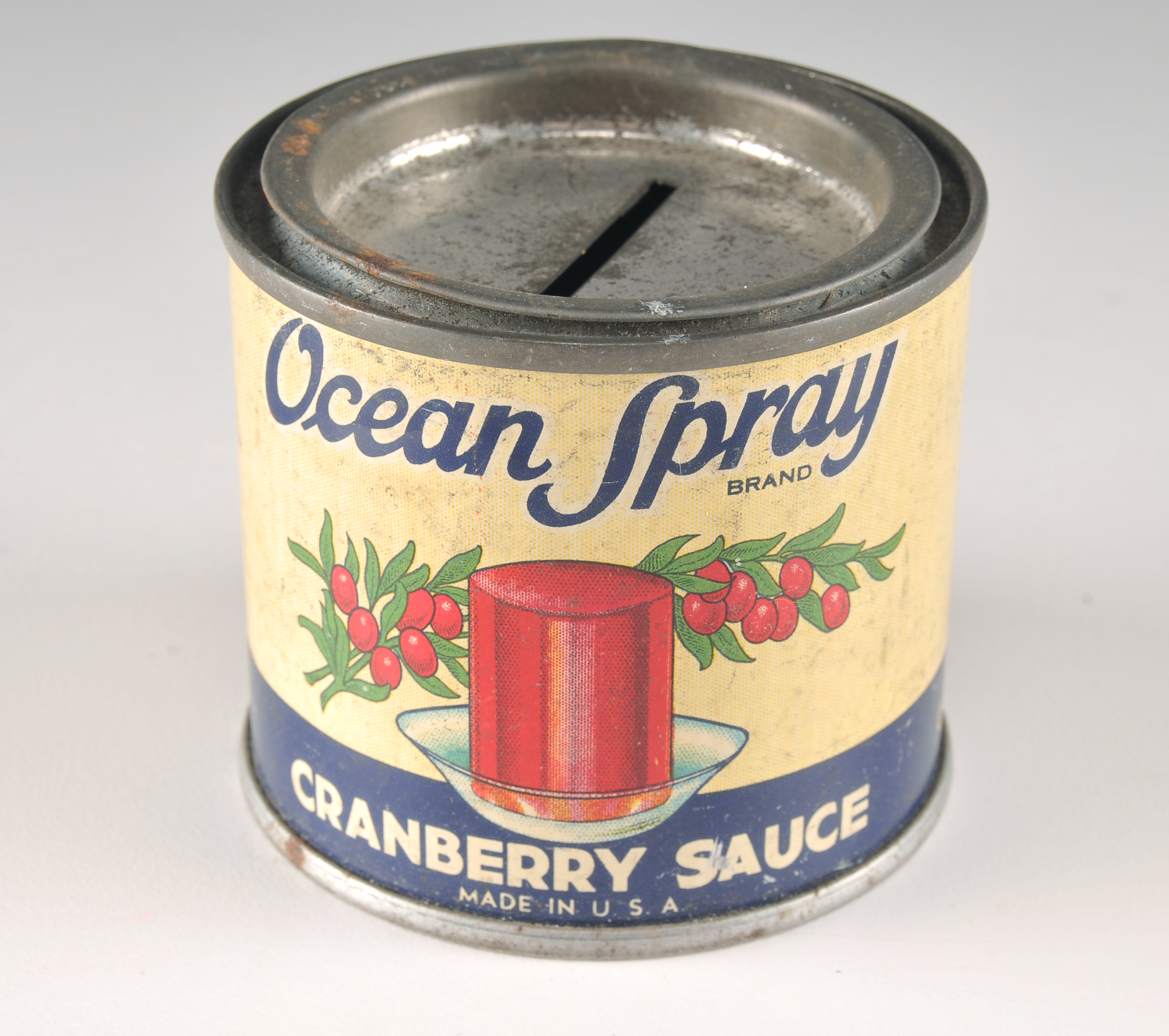 Three Antique Tins Converted into Coin Banks