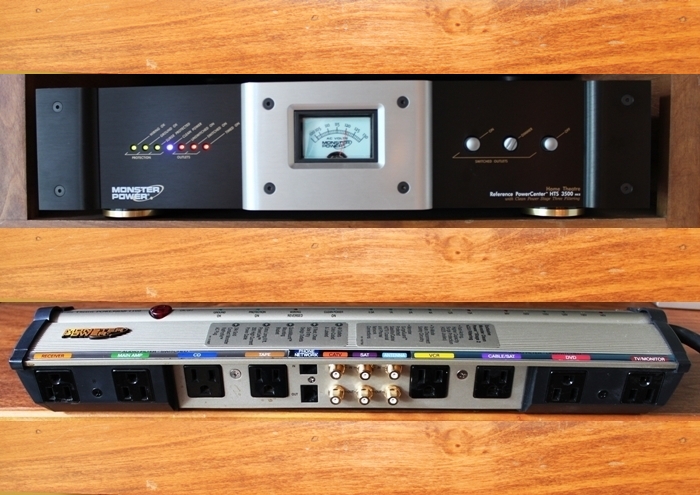 Monster Power HTS 3500 and Powerbar