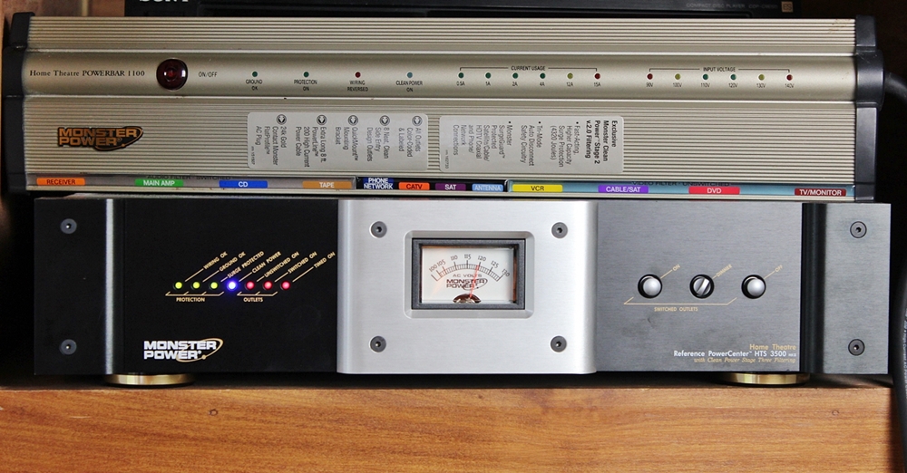 Monster Power HTS 3500 and Powerbar