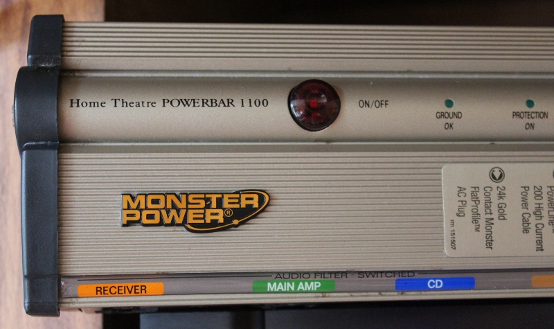 Monster Power HTS 3500 and Powerbar