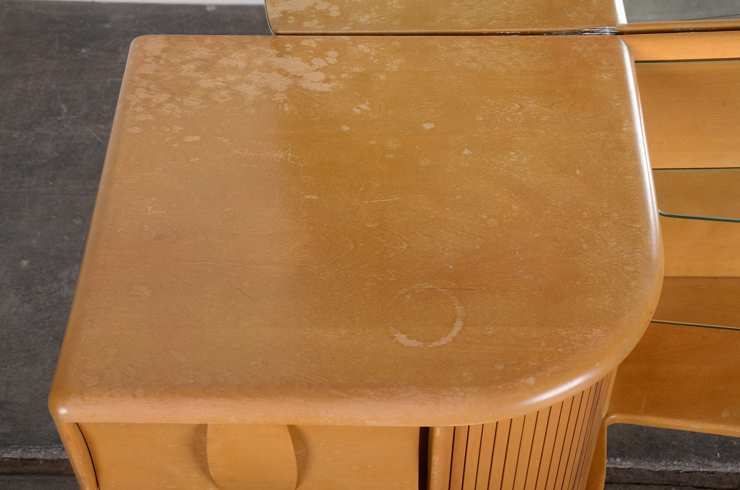 Heywood Wakefield Kohinoor Vanity with Mirror