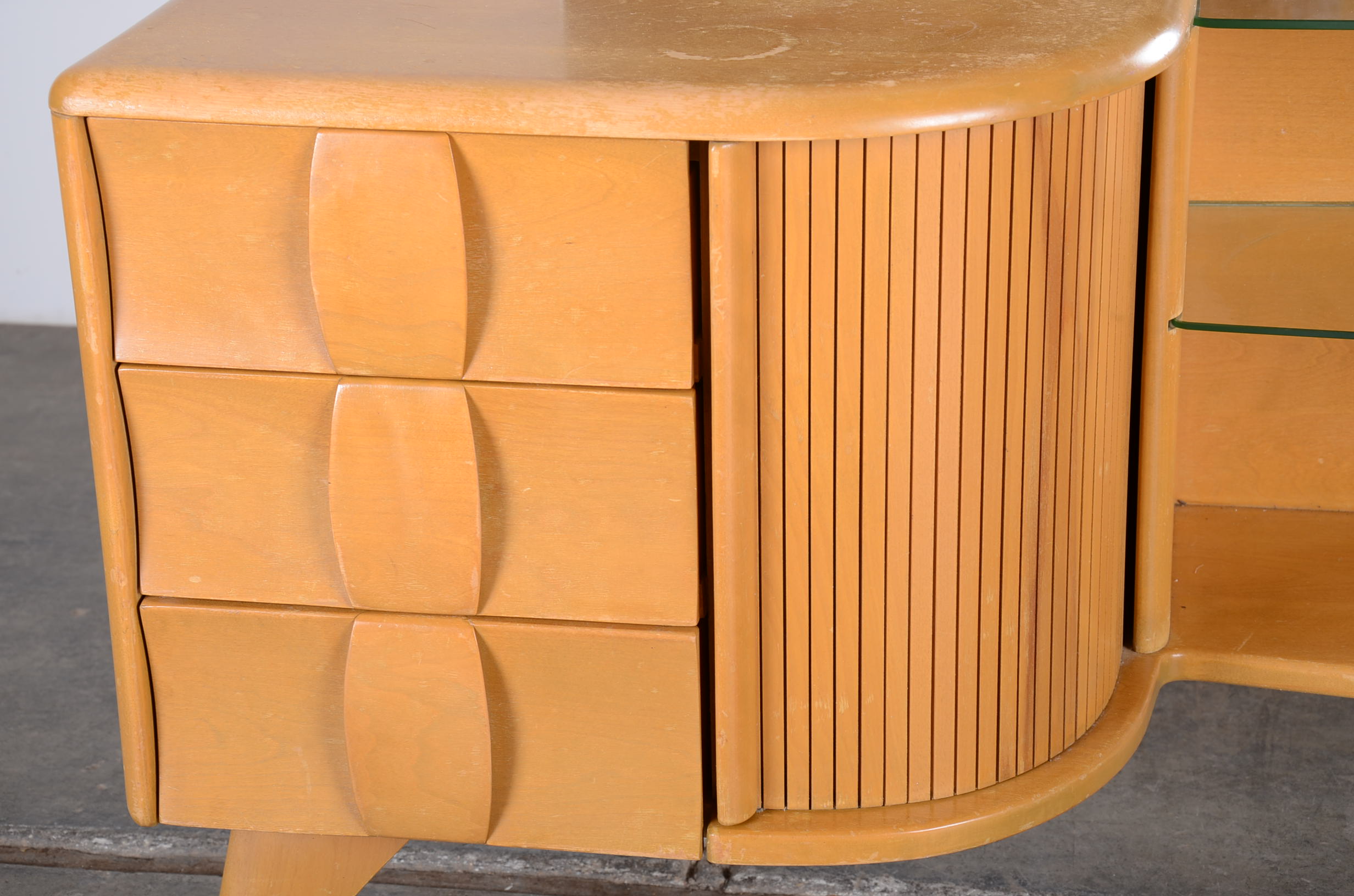 Heywood Wakefield Kohinoor Vanity with Mirror