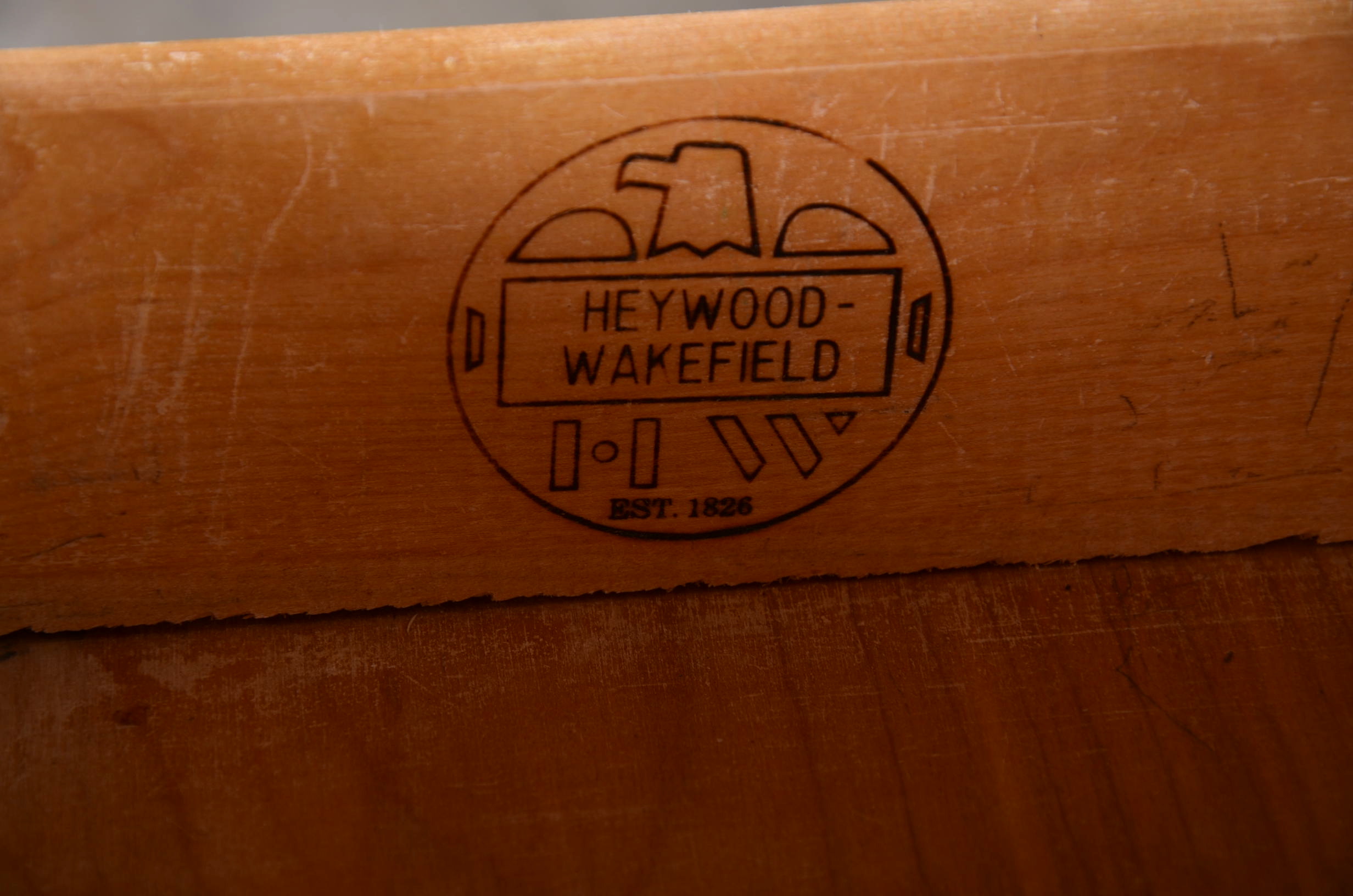 Heywood Wakefield Kohinoor Vanity with Mirror