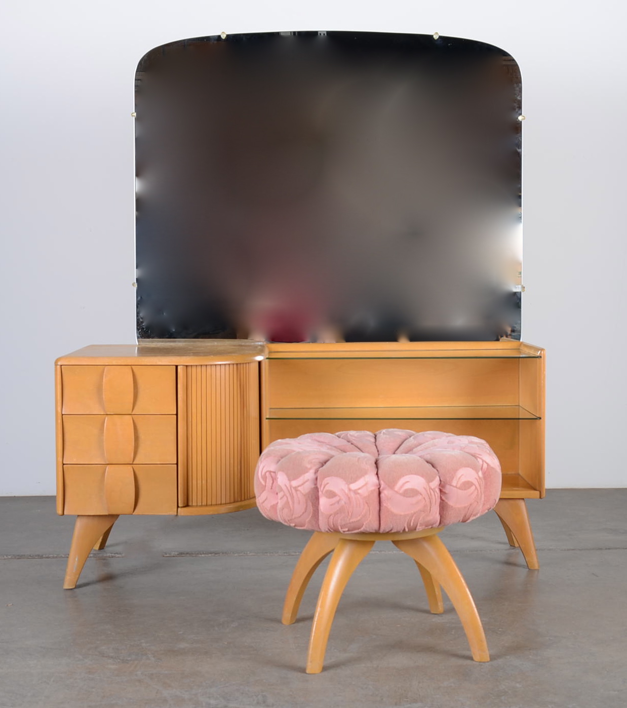 Heywood Wakefield Kohinoor Vanity with Mirror