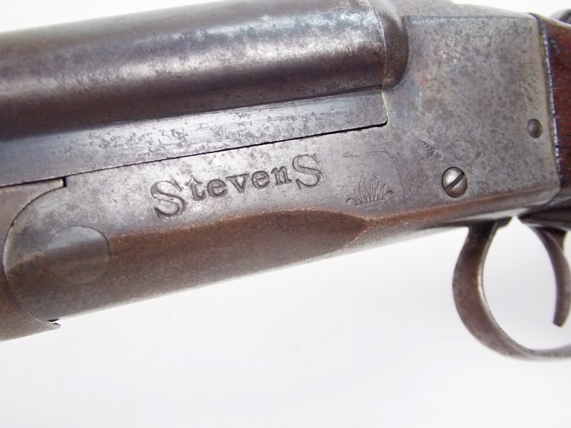 Vintage Stevens Side by Side 410 Shotgun