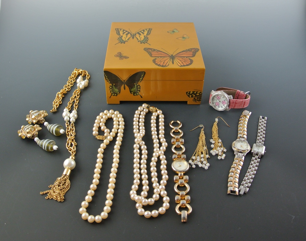 Attractive Fashion Jewelry with butterfly Box