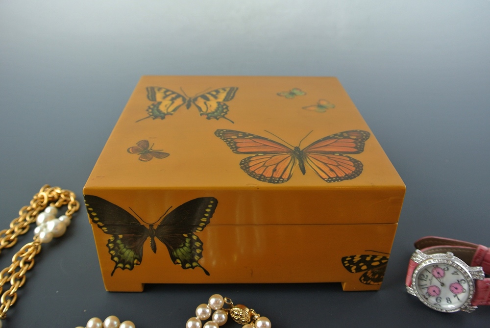 Attractive Fashion Jewelry with butterfly Box