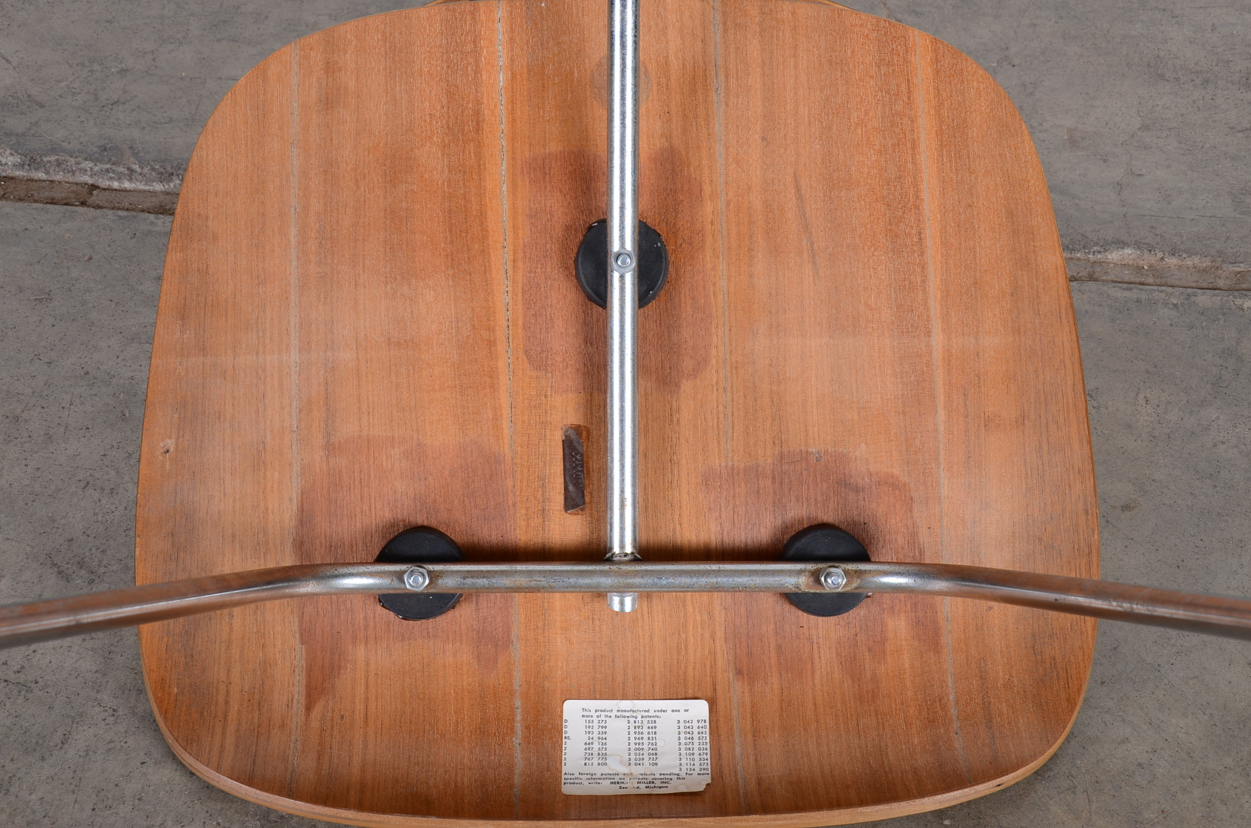 Mid Century Herman Miller Molded Plywood Chair