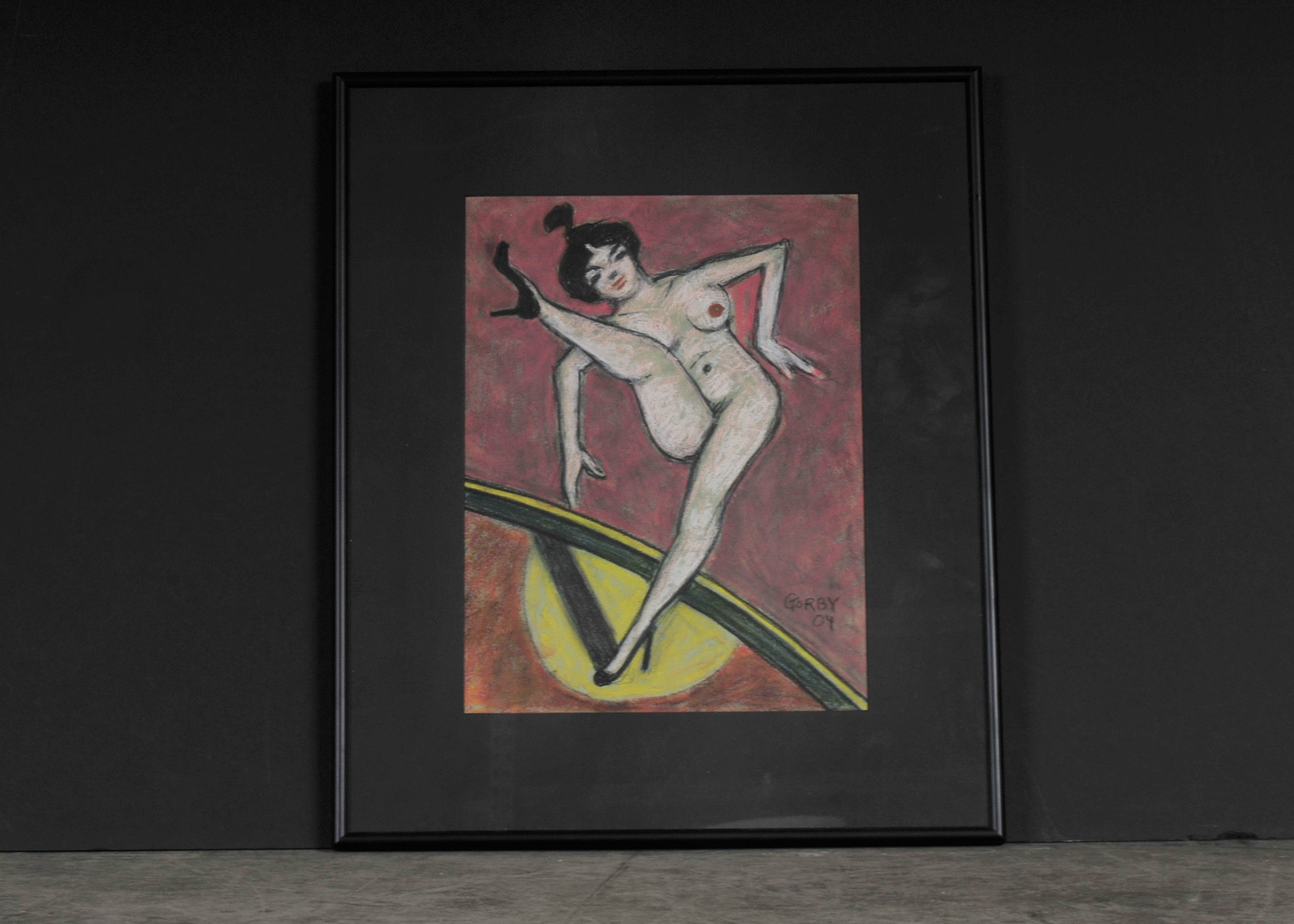 Original Gregory Gorby Pastel on Paper