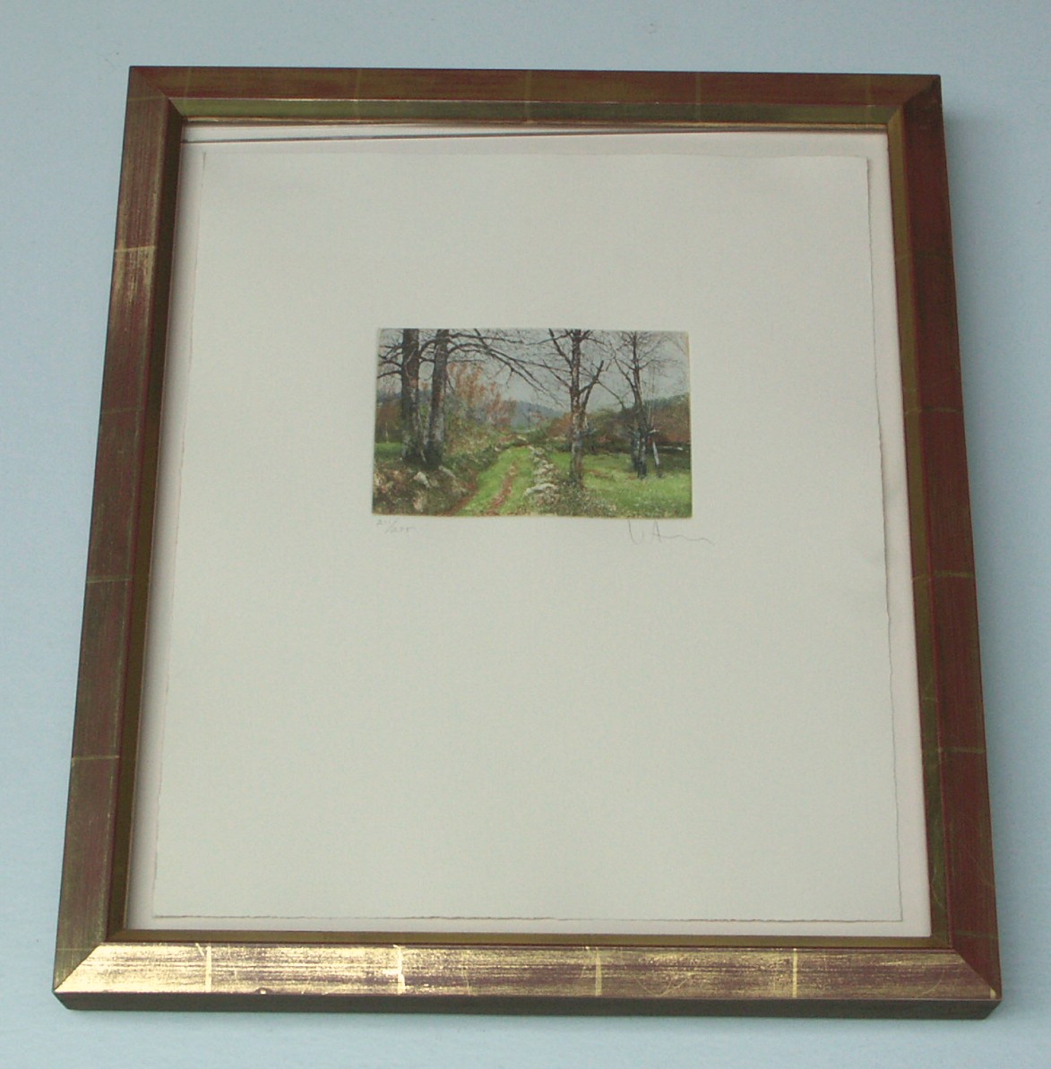 Color Aquatint by Venancio Arribas No. 2