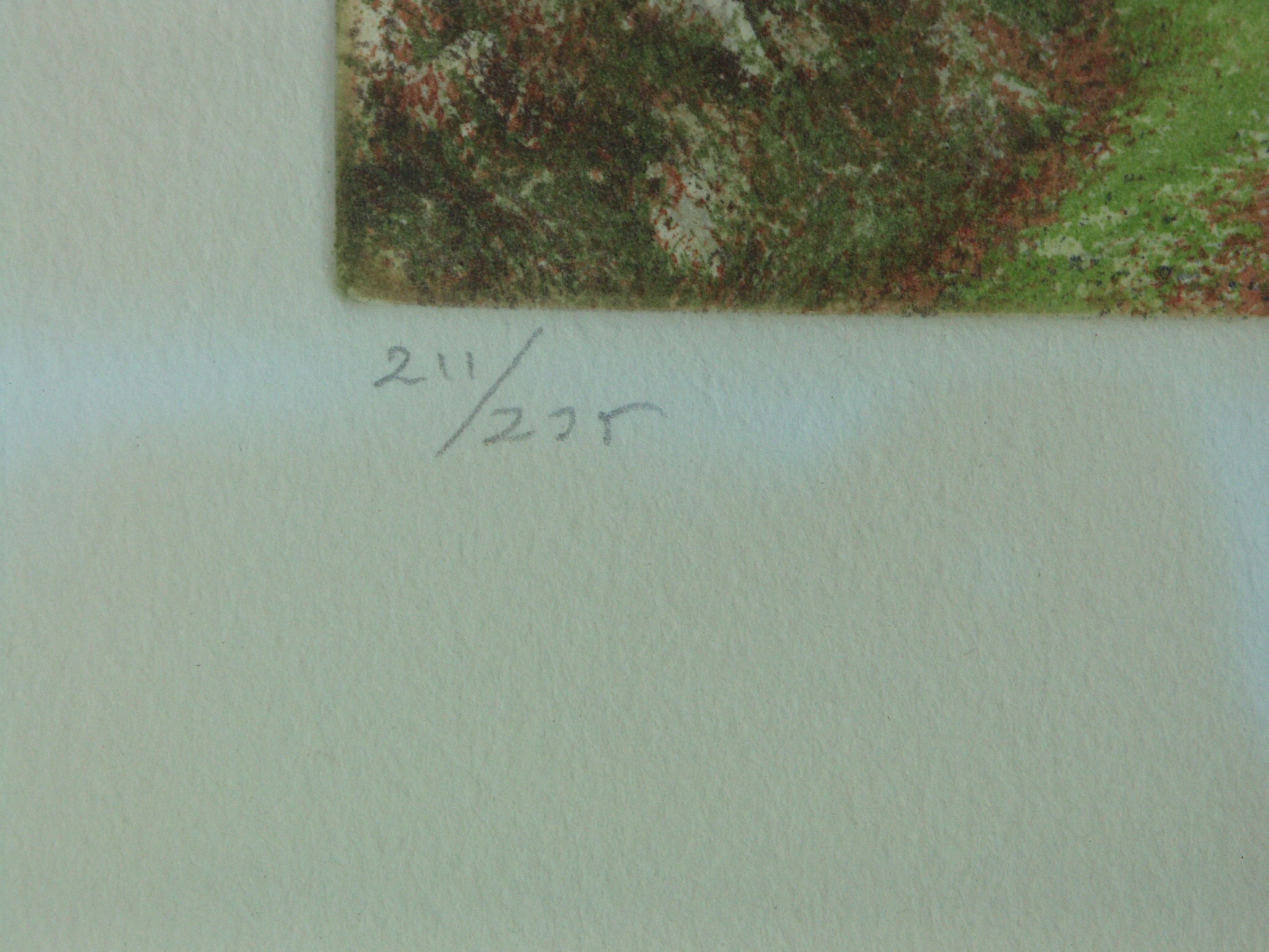 Color Aquatint by Venancio Arribas No. 2