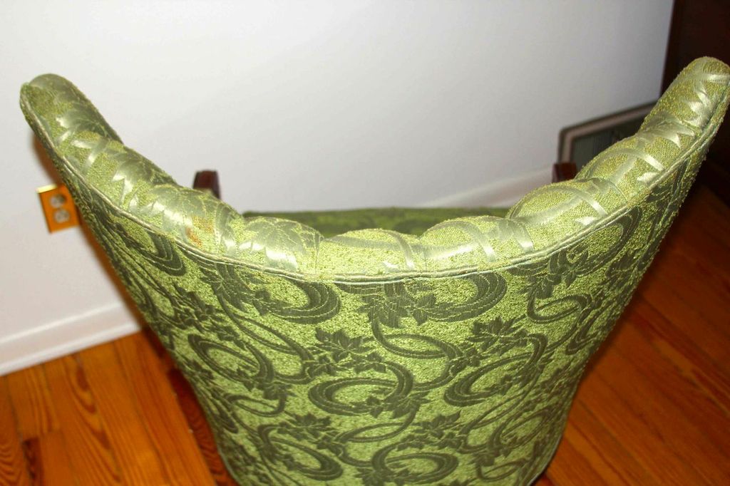 Sam Moore Channel Back Wing Chair