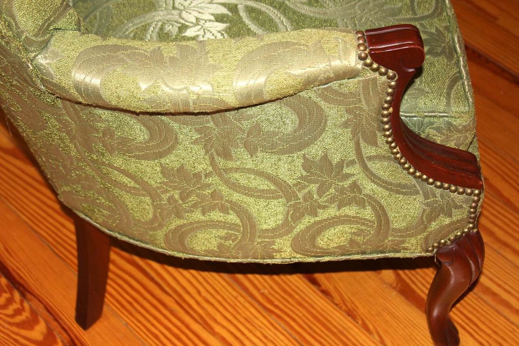 Sam Moore Channel Back Wing Chair