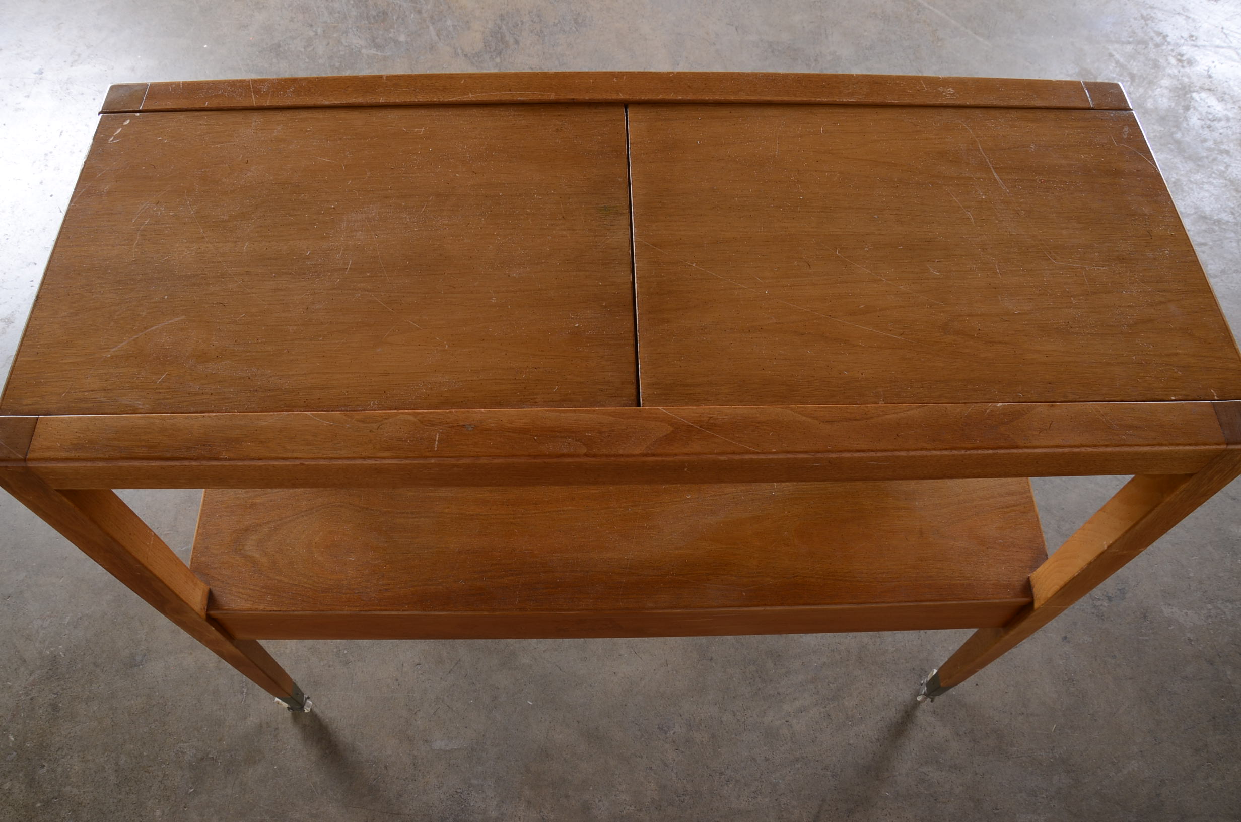 Vintage Sligh Wood Rolling Bar